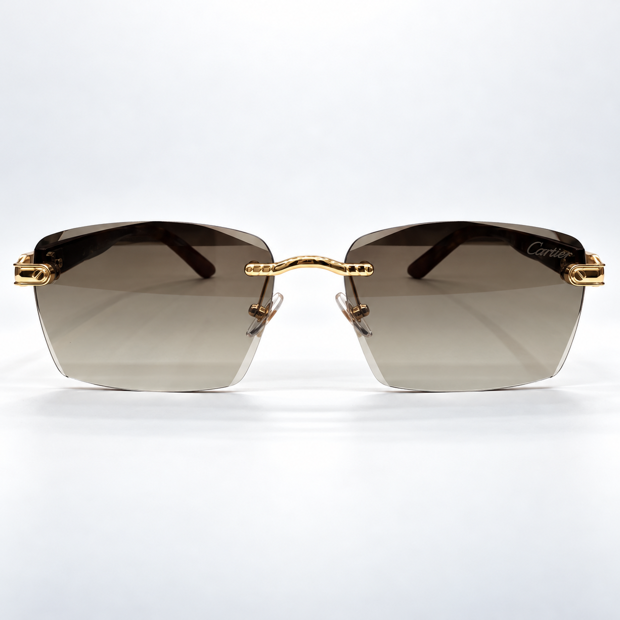 Luxury Rimless Sunglasses